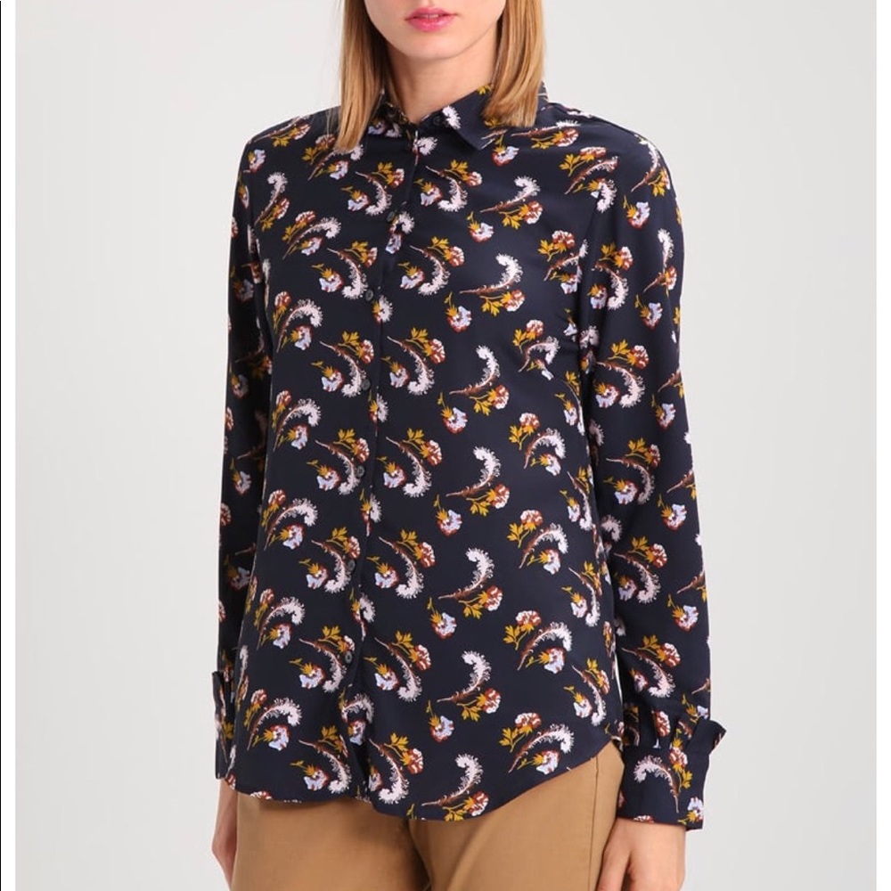 Banana Republic Dillon Floral Button Down